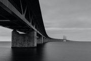 El puente-tunel de Oresund, entre Dinamarca y Suecia, es una maravilla de la arquitectura
