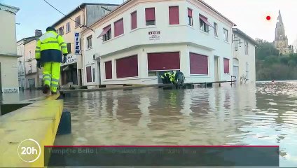 Tempête Bella : dans le Sud-Ouest, un réveillon les pieds dans l’eau
