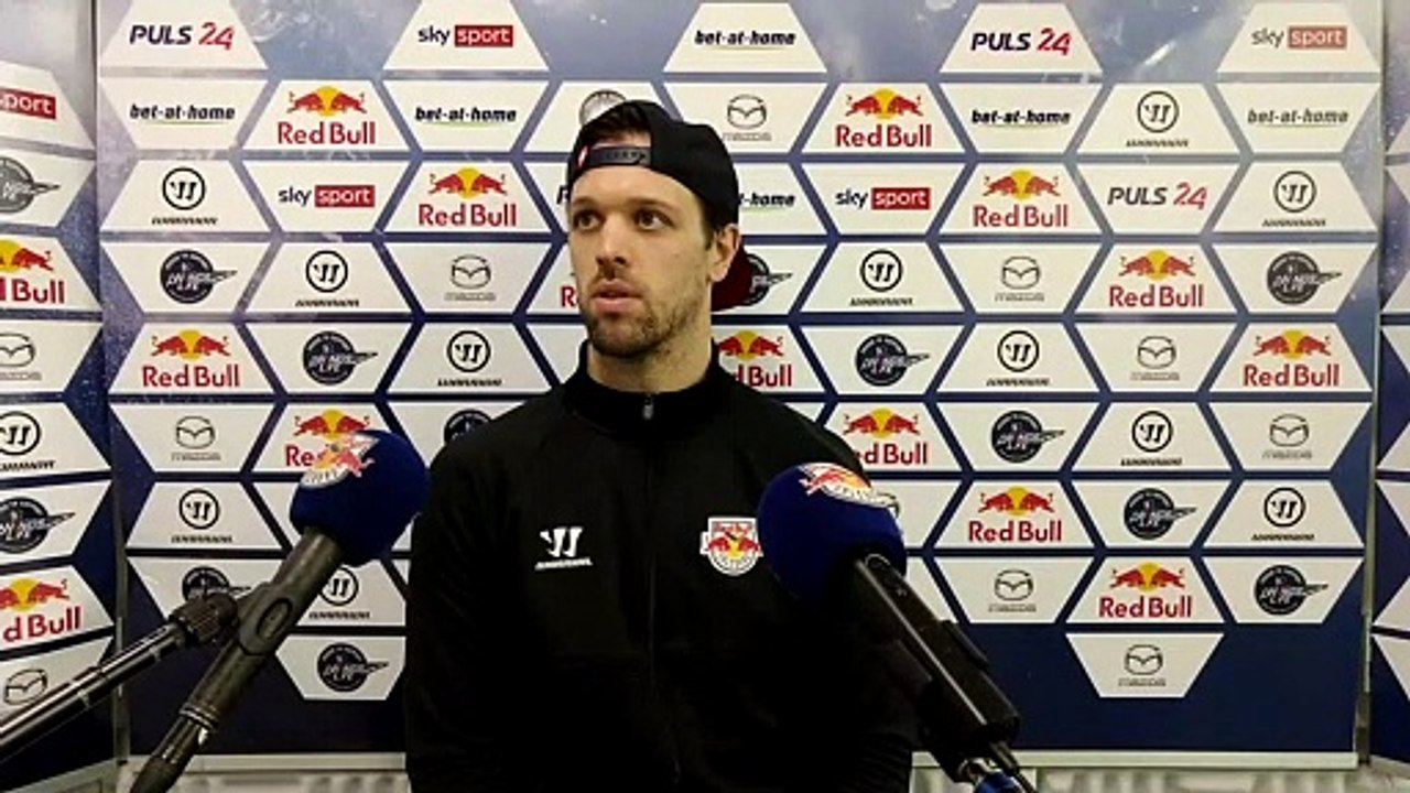 Rick Schofield nach dem Spiel gegen Innsbruck