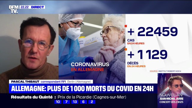 Covid-19: 1129 morts enregistrés ces dernières 24h en Allemagne