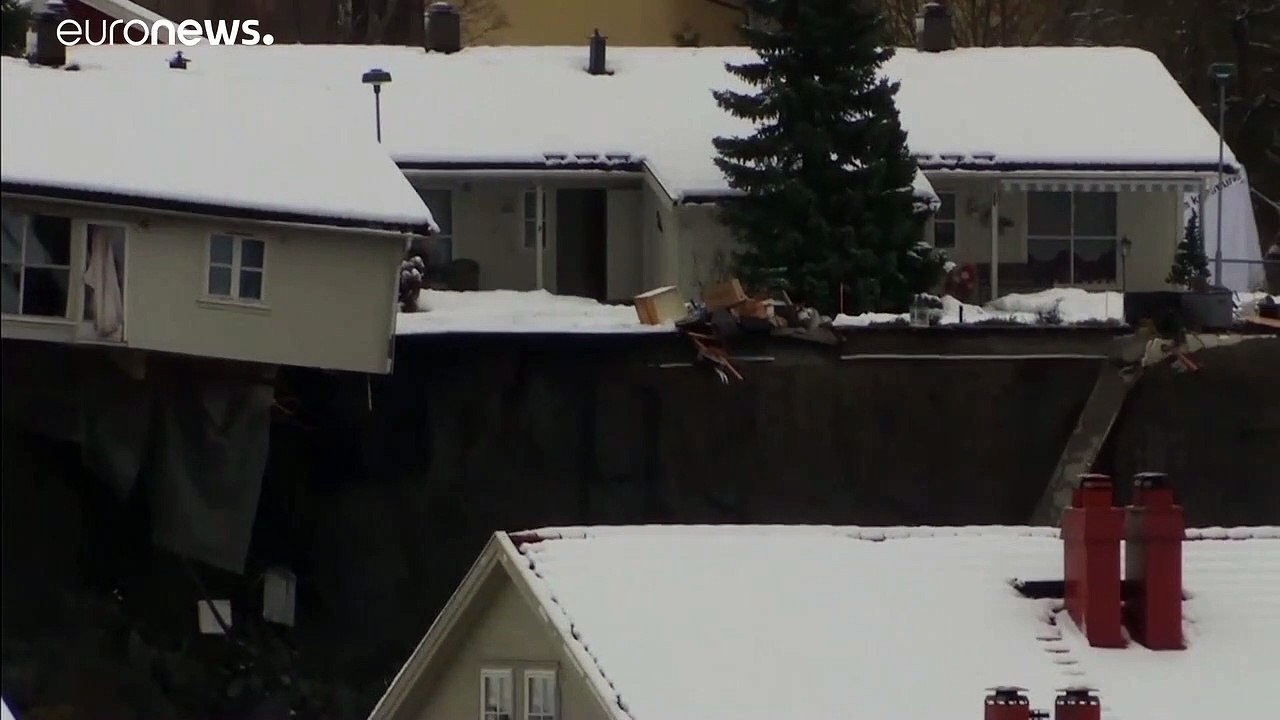 Erdrutsch in Norwegen: Suche nach Vermissten dauert an