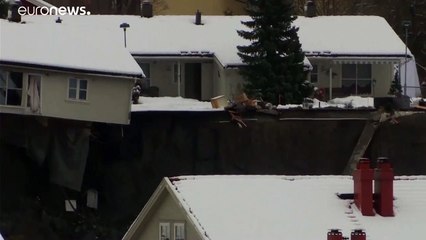 Erdrutsch in Norwegen: Suche nach Vermissten dauert an