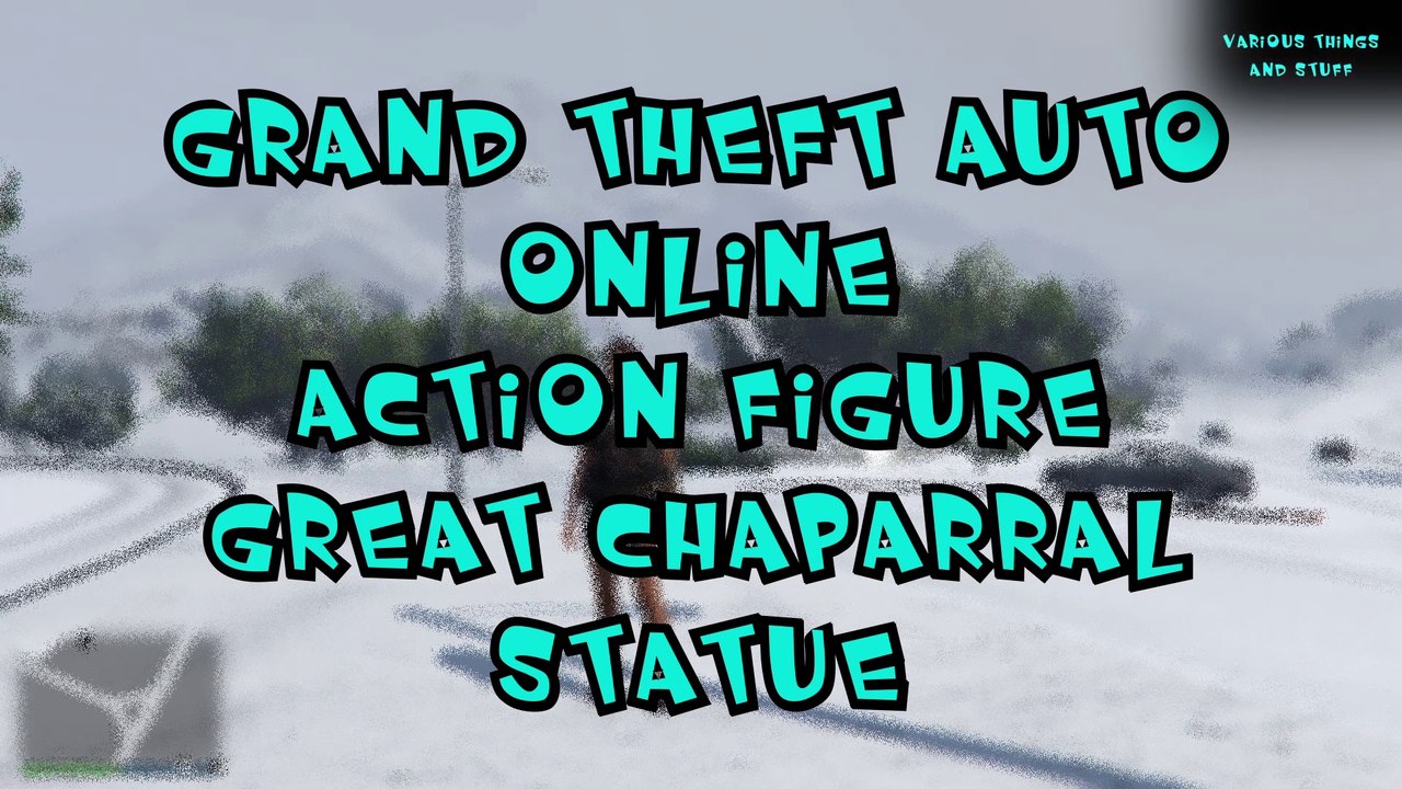 Grand Theft Auto ONLINE Action Figure Great Chaparral Statue video