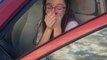 Girl Gets Emotional After Receiving Car As Surprise Gift On Christmas