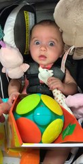 Baby Has Hilarious Reaction to Sensory Development Toy
