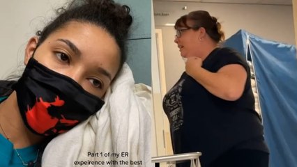 Patient Stands Up For Nurses Against Angry Karen at Hospital
