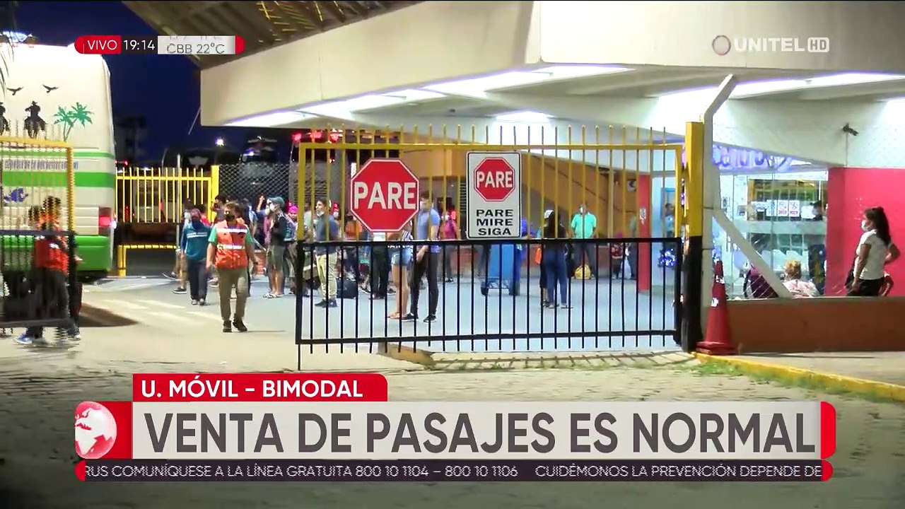 Buses salen normal de la Bimodal, Tránsito realizó controles