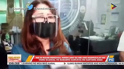 TALK BIZ: Ina ni Maine Mendoza, nireklamo ang nagpakalat ng video ng babaeng kamukha ng kanyang anak