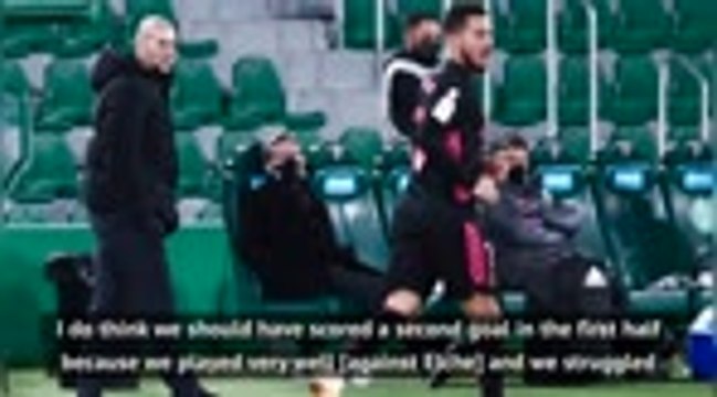 Hazard just needs time to get Real Madrid starts - Zidane