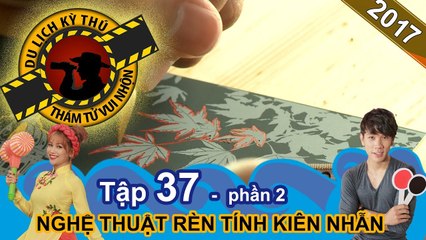 Rèn luyện tính kiên nhẫn bằng tranh 'cạo' Hàn Quốc | NTTVN #37 | Phần 2 | 140917 
