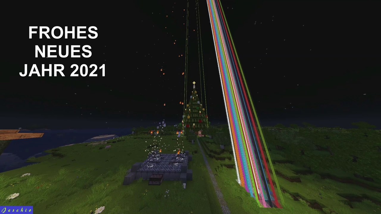 Jeschio's Minecraft-Rückblicke und ein FROHES NEUES JAHR 2021 für Euch alle