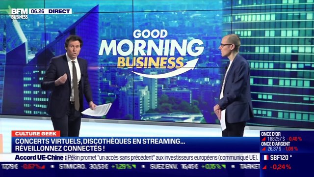 Culture Geek: Concerts virtuels, discothèques en streaming... réveillonnez connectés !, par Anthony Morel - 31/12