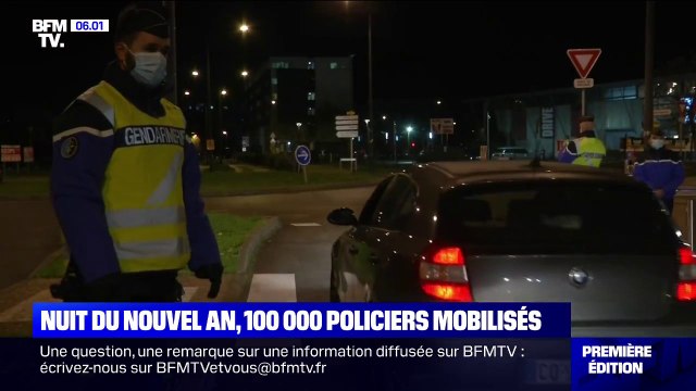 Couvre-feu: 100.000 policiers mobilisés pour la nuit du Nouvel An