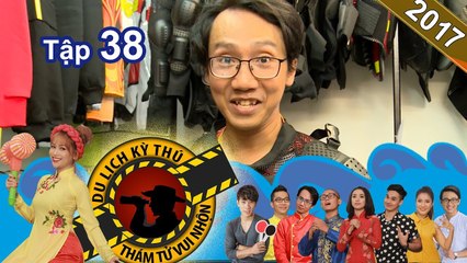 NHỮNG THÁM TỬ VUI NHỘN | Tập 38 FULL | Nơi mua sắm dành cho phượt thủ | In hình trên thức uống 