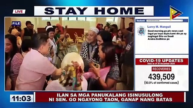 #LagingHanda | Ilan sa mga panukalang isinusulong ni Sen. Go ngayong taon, ganap nang batas
