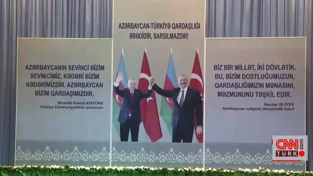 Bakan Akar ve TSK komuta kademesi Bakü'de | Video