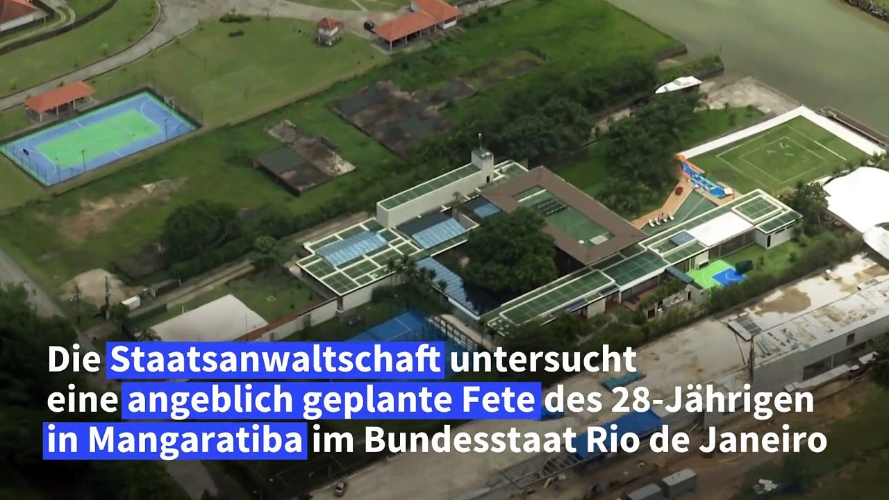 Silvesterparty von Neymar: Ermittlungen gegen Fußballstar