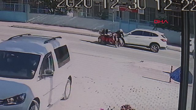 Lüks cipiyle elektrikli bisiklete çarptı, uzun süre şoku atlatamadı