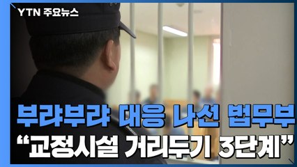 부랴부랴 대책 마련 나선 법무부..."교정시설 거리 두기 3단계 격상" / YTN