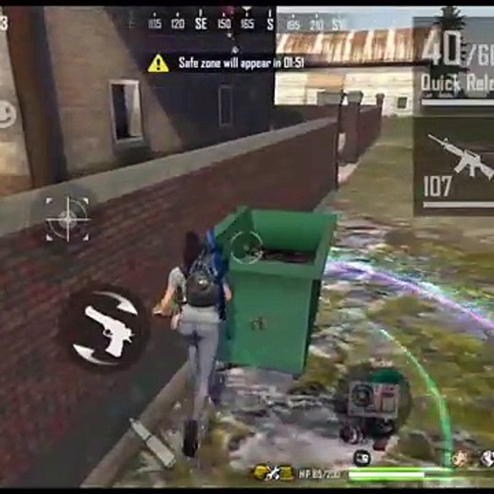 solo v squad || free fire