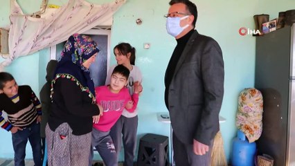 Yol yapıldı, engeller kaldırıldı...Engelli gencin yüzünü güldüren çalışma