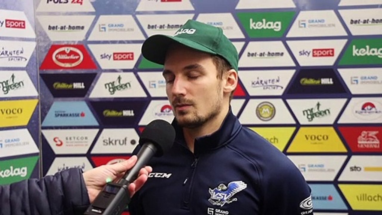 Daniel Wachter nach dem Spiel gegen Linz
