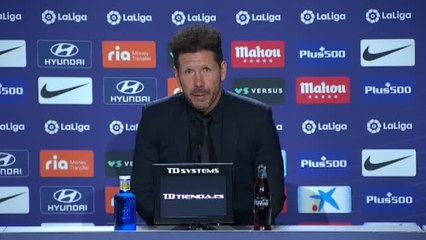 Simeone sobre un deseo para el 2021: "Sería demasiado egoísta pensar en fútbol"