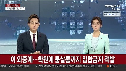 이 와중에…학원에 룸살롱까지 집합금지 적발