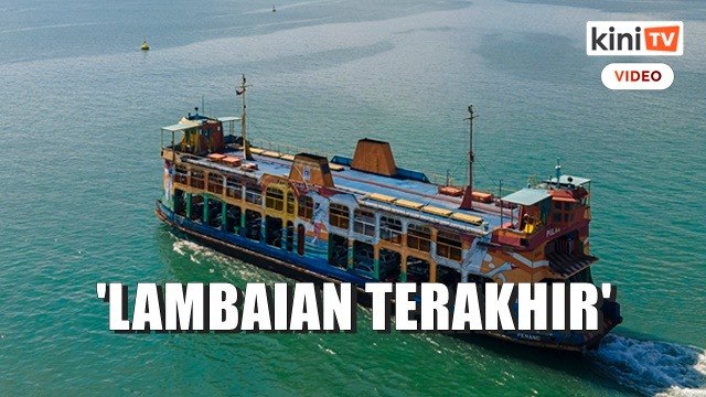 Lambaian terakhir feri ikonik Pulau Pinang