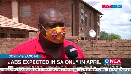 Healthcare workers react to COVID-19 vaccine delay