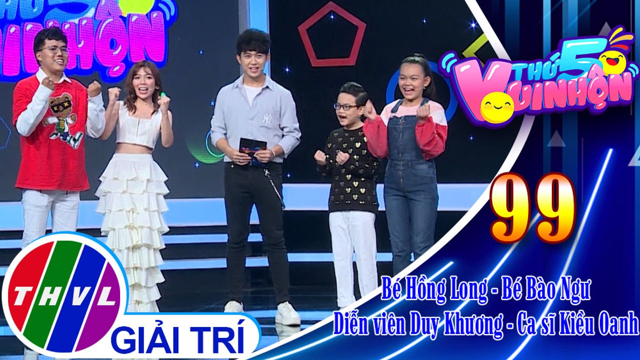 Phần giao lưu giữa đội Bé Hồng Long - Bé Bào Ngư, diễn viên Duy Khương - Ca sĩ Kiều Oanh