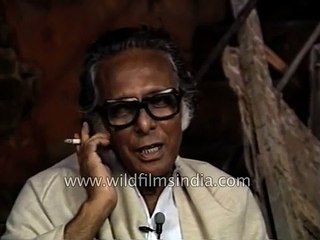 Film director Mrinal Sen talks about Mithun Chakraborty