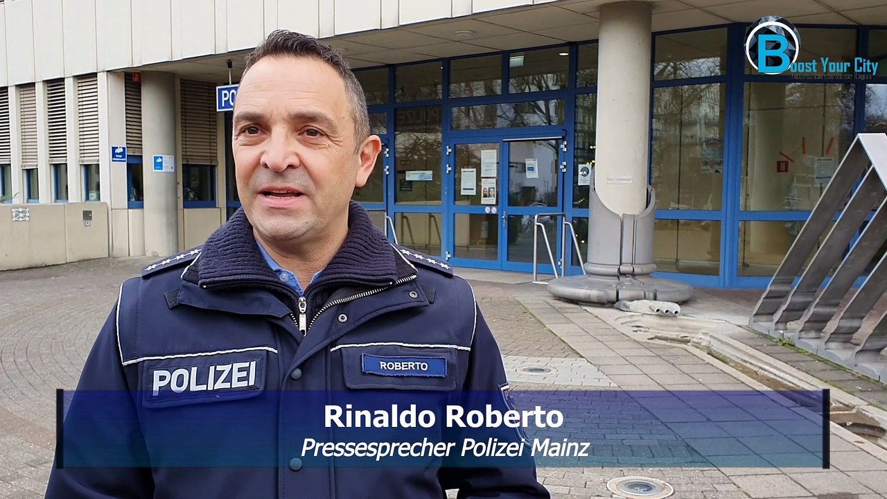 Silvester 2020: Pressesprecher der Polizei Mainz Rinaldo Roberto