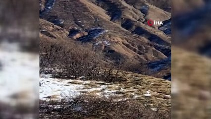 Toprağa gömülü halde bulunan 60 kilogram EYP böyle imha edildi