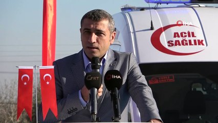 Gaziantep'te 38 yeni ambulans hizmete alındı