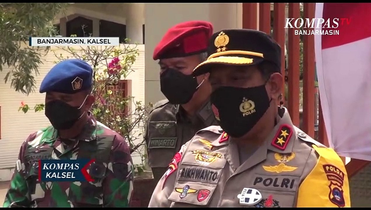 Kerumunan Tak Bubar di Malam Tahun Baru, Kapolda Kalsel : Kita Rapid di Situ!