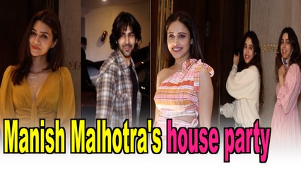 B-town celebs attend Manish Malhotra's house party