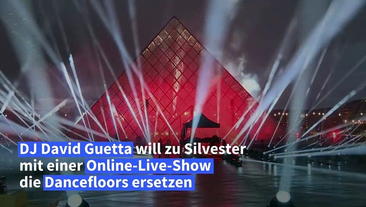 Star-DJ David Guetta: Online-Silvestershow für guten Zweck