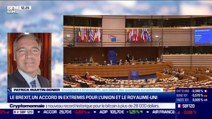 Patrick Martin-Genier (Sciences Po) : Le Royaume-Uni quitte l'UE à minuit - 31/12