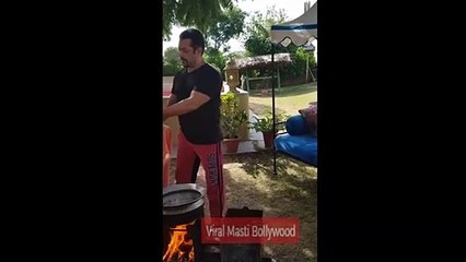 Salman Khan Making Food With Bina Kak Video Viral