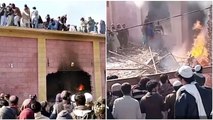 Hindu community stages protest after mob demolishes century-old temple in Pak's Khyber Pakhtunkhwa