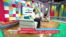 Enrique Bruno, candidato a la Alcaldía cruceña por la agrupación SOL