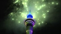 New Zealand celebrates the New Year’s Eve with a fireworks