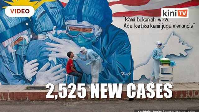 Covid-19_ 2,525 new infections, eight deaths