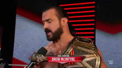 Drew McIntyre emite una severa advertencia a Keith Lee | RAW Español Latino ᴴᴰ