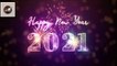Happy New Year what's UP satuts/Happy New Year 2021/Happy New Year 2021in advance