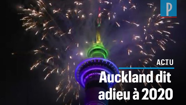 Nouvelle-Zélande : Auckland fête le passage en 2021 avec un feu d'artifice