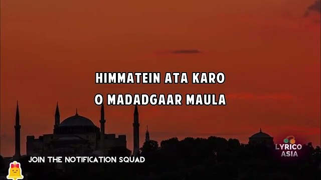 Ali Maula - Kurbaan - (Lyrics) - By Salim Sulaiman