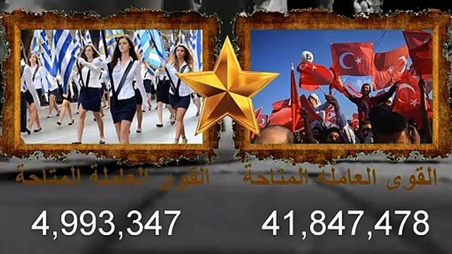 مقارنة القوى العسكرية بين الجيش التركي و الجيش اليوناني مقارنة القوى بين تركيا و اليونان 2021