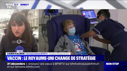 Covid-19: le Royaume-Uni change de stratégie vaccinale